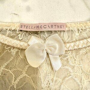 Stella McCartney Womens Lace Josephine Marrying Garter Belt Beige Size One Size